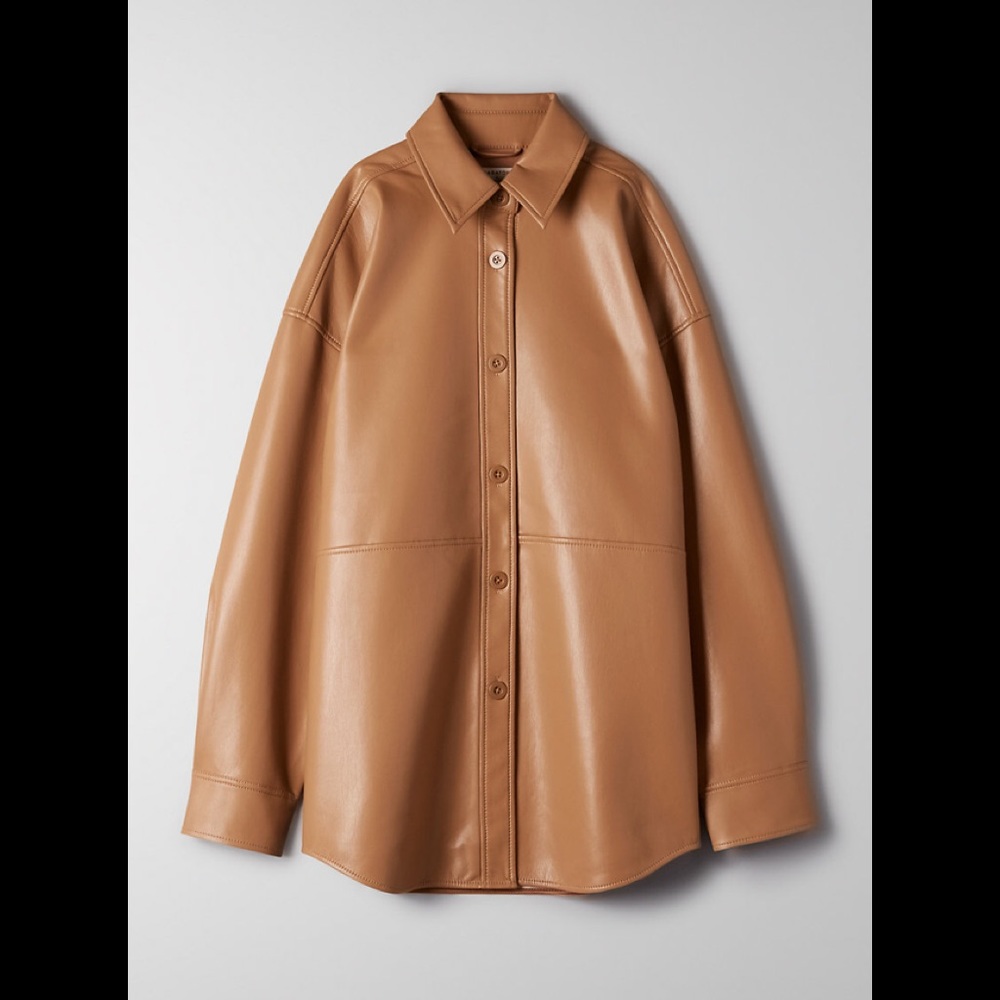 NWOT Babaton Pelli Shirt Jacket